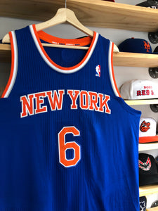 2012 Adidas New York Knicks Kristaps Porzingis Authentic Jersey Size 2XL