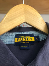 Load image into Gallery viewer, Vintage Ralph Lauren Rugby Paint Splatter Polo Shirt Size Large
