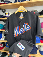 Load image into Gallery viewer, Vintage 90s Majestic New York Mets Script Mesh BP Large

