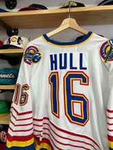 Load image into Gallery viewer, Vintage Starter St Louis Blue Bret Hull Stitched Jersey XL
