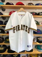 Load image into Gallery viewer, Vintage Russell Athletic Pittsburgh Pirates Blank Jersey Size XL

