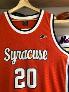 Vintage Nike Swingman Syracuse Sherman Douglas Jersey Size XL