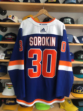 Load image into Gallery viewer, 2018 Adidas New York Islanders Ilya Sorokin Authentic Jersey Size 56
