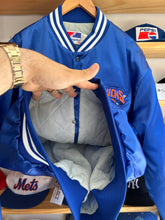 Load image into Gallery viewer, Vintage 90s Swingster New York Knicks Satin Jacket L / XL

