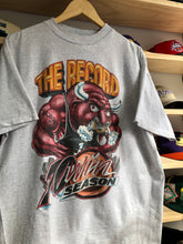 Load image into Gallery viewer, Vintage Chicago Bulls 70 Win Season Benny The Bull Tee Size L/XL
