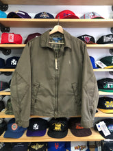 Load image into Gallery viewer, Vintage Polo Ralph Lauren Military Style Plaid Lined Bomber Jacket Size Medium
