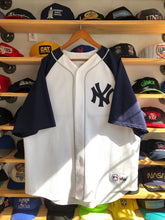 Load image into Gallery viewer, Vintage Majestic 90s Yankees Two Tone Jersey 2XL
