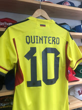 Load image into Gallery viewer, 2022 Adidas Team Colombia  Juan Fernando Quintero Jersey Size Small
