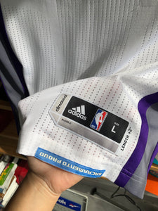2016 Adidas Sacramento Kings DeMarcus Cousins Authentic Jersey Size Large