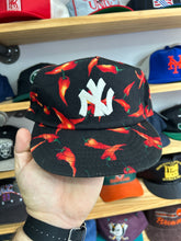 Load image into Gallery viewer, Vintage Chili Pepper NY Yankees Custom Leather Strapback Hat
