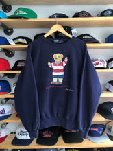 Load image into Gallery viewer, Vintage Polo Ralph Lauren Bear Crewneck Sweater Size Medium

