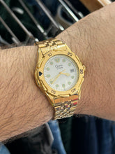 Load image into Gallery viewer, Vintage 1995 Bulova Caravelle Gold Quartz Diver Watch 38MM
