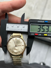 Load image into Gallery viewer, Vintage 1960s Benrus Gold Played Hand Wind Sub Dial Watch

