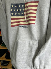 Load image into Gallery viewer, Vintage 90s Ralph Lauren Polo Country USA Flag Spellout Hoodie Large
