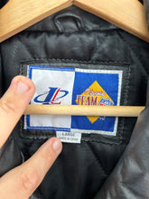 Load image into Gallery viewer, Vintage 90s Logo Athletic Dallas Cowboys Leather Sharktooth Jacket Large
