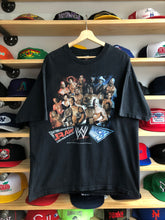 Load image into Gallery viewer, Vintage WWE Smackdown &amp; Raw Roster Wrestling Tee Size XL
