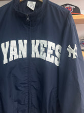 Load image into Gallery viewer, Vintage 90s Adidas Yankees Zip Up Windbreaker Size Medium
