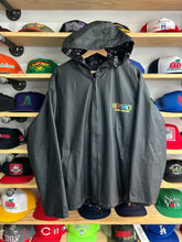 Load image into Gallery viewer, Vintage 90s Versace Jeans Couture Reversible Rainproof All Over Print Spellout Jacket XL
