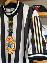 Load image into Gallery viewer, Vintage Adidas 1997-99 Home Newcastle United Jersey Large
