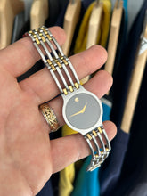 Load image into Gallery viewer, Vintage 90’s Movado Esperanza Two Tone Gold / Stainless Mens Quartz Watch
