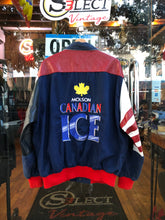 Load image into Gallery viewer, Vintage Molson Ice Beer Leather Varsity Style Jacket Size Large
