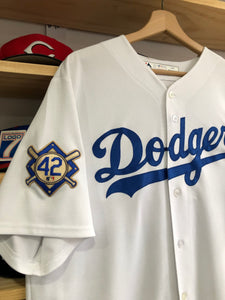 Majestic Los Angeles Dodgers Jackie Robinson Jersey Size Large