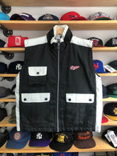 Load image into Gallery viewer, Vintage Guess Boot Zip Up Nylon Puffer Vest Size L/XL
