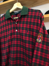 Load image into Gallery viewer, Vintage Ralph Lauren Polo Golf Tartan Plaid Collared Shirt Size Medium
