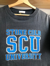 Load image into Gallery viewer, Vintage 1998 Stone Cold University Tee Size L/XL
