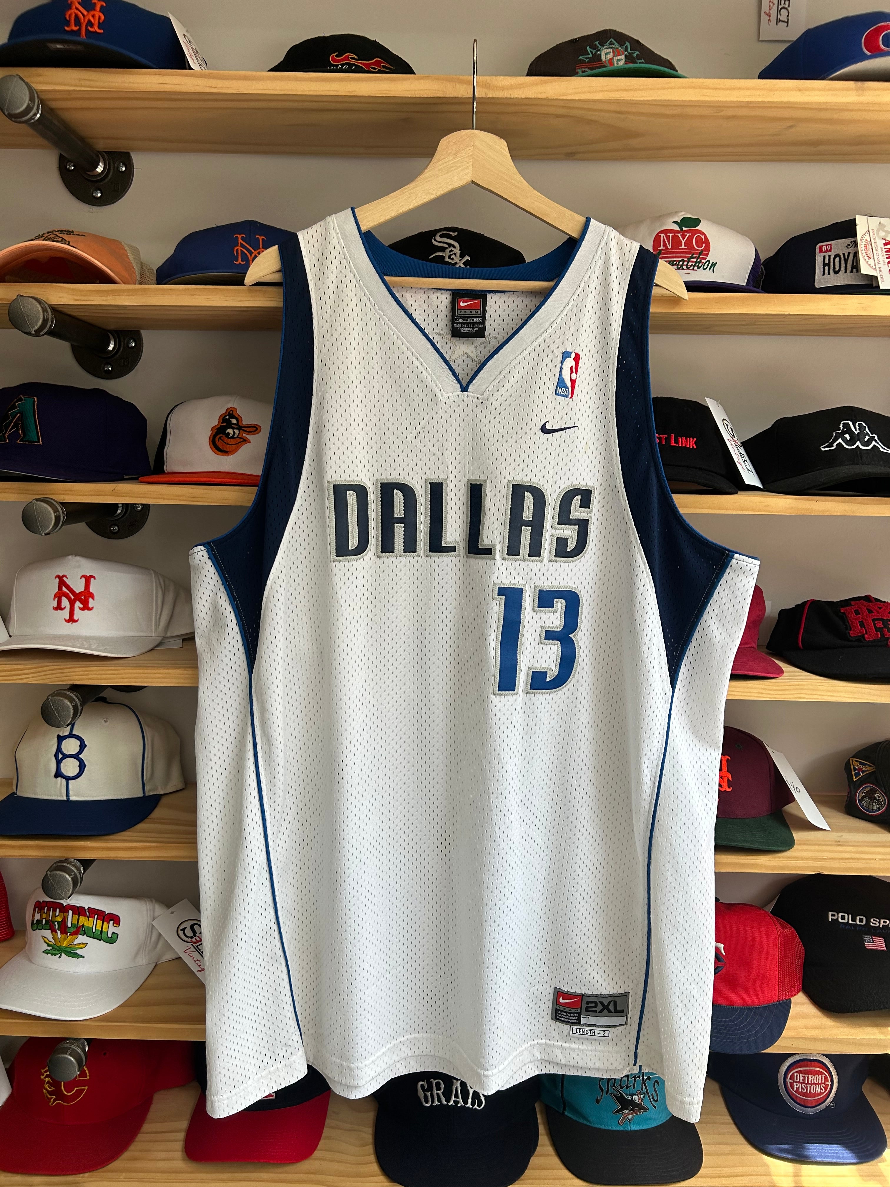 Vintage Nike Dallas Mavericks Steve Nash Swingman Jersey 2XL XXL