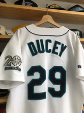 Load image into Gallery viewer, Vintage Russell Athletic Seattle Mariners Rob Ducey Authentic Jersey Size 48/XL
