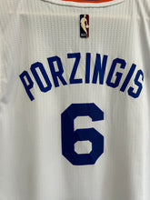 Load image into Gallery viewer, 2016 Adidas New York Knicks Kristaps Porzingis Rookie Hardwood Classics Swingman Jersey Large
