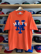 Load image into Gallery viewer, Vintage 90s New York Mets Hanes Tee XL
