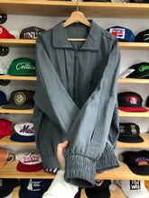 Load image into Gallery viewer, Vintage Genelli 100% Silk Zip Up Track Jacket Size XL

