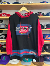 Load image into Gallery viewer, Vintage DKNY Athletic USA Hoodie Size Medium
