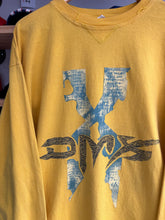 Load image into Gallery viewer, Vintage DMX And Then There Was X Boot Album Promo Yellow Long Sleeve Tee XL / 2XL
