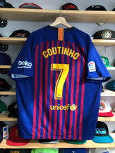 Load image into Gallery viewer, 2018 Nike Barcelona FC Philippe Coutinho Soccer Jersey Size 2XL
