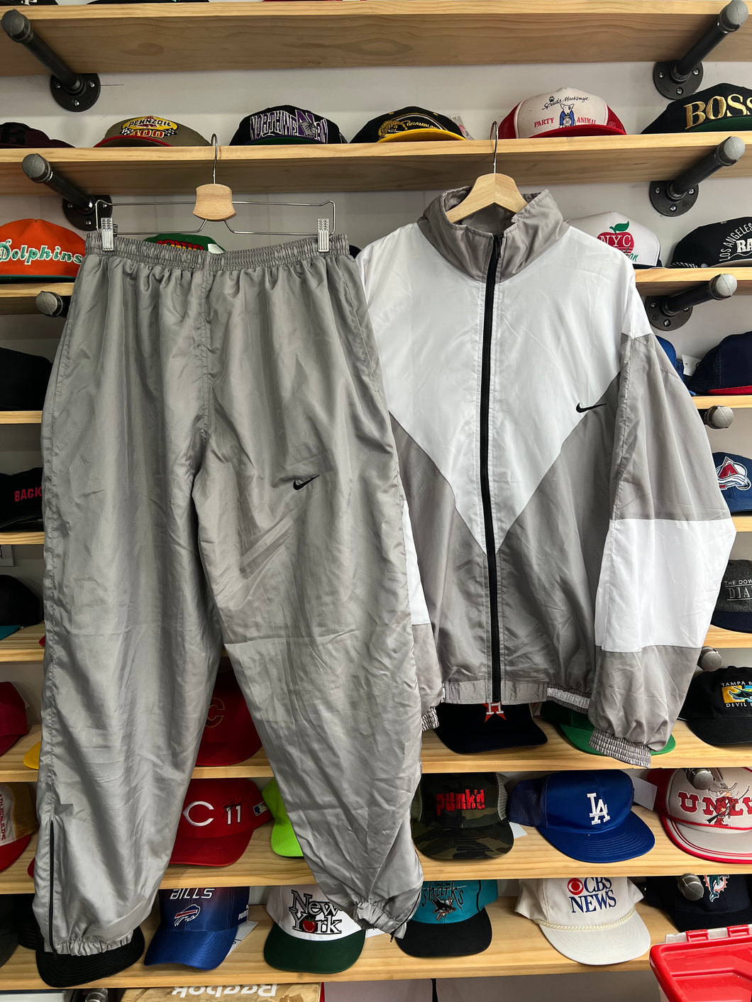 Vintage Nike Boot Full Set Tracksuit Size XL