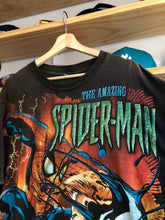 Load image into Gallery viewer, Vintage Spider-Man Venom Resurreccion Mexican Bootleg AOP Tee XL
