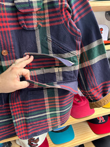 Vintage Polo Ralph Lauren Plaid Heavy Hunting Jacket L / XL