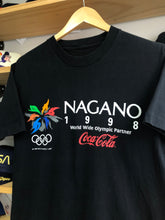 Load image into Gallery viewer, Vintage 1998 Nagano Winter Olympics Tee Size Medium
