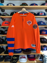 Load image into Gallery viewer, 2016 Adidas New York Knicks Warm Up Style Pullover Size Large
