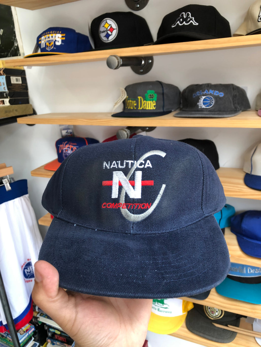 Vintage Nautica Competition Velcro Strapback