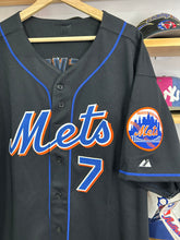Load image into Gallery viewer, Vintage Majestic New York Mets Jose Reyes Black Alternate Authentic Jersey 56 3XL NWT
