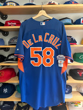 Load image into Gallery viewer, Majestic Authentic Team Issued New York Mets De La Cruz Baseball Jersey Size 46 (Large)

