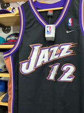 Load image into Gallery viewer, Vintage NWT Nike Utah Jazz John Stockton Swingman Jersey XL

