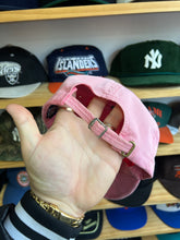 Load image into Gallery viewer, Vintage Ralph Lauren Pink Long Bill Spellout Strapback Hat
