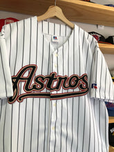 Load image into Gallery viewer, Vintage Russell Athletic Houston Astros Blank Pinstripe Jersey Size Large
