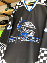 Load image into Gallery viewer, Danbury Trashers Sublimated Hockey Jersey Size Large
