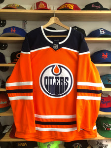 2018 Adidas Edmonton Oilers Authentic Blank Jersey Size 54